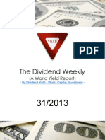 Dividend Weekly 31_2013