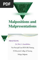 Malposition Breech Presentation Pptx Caesarean Section