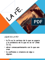 La fe