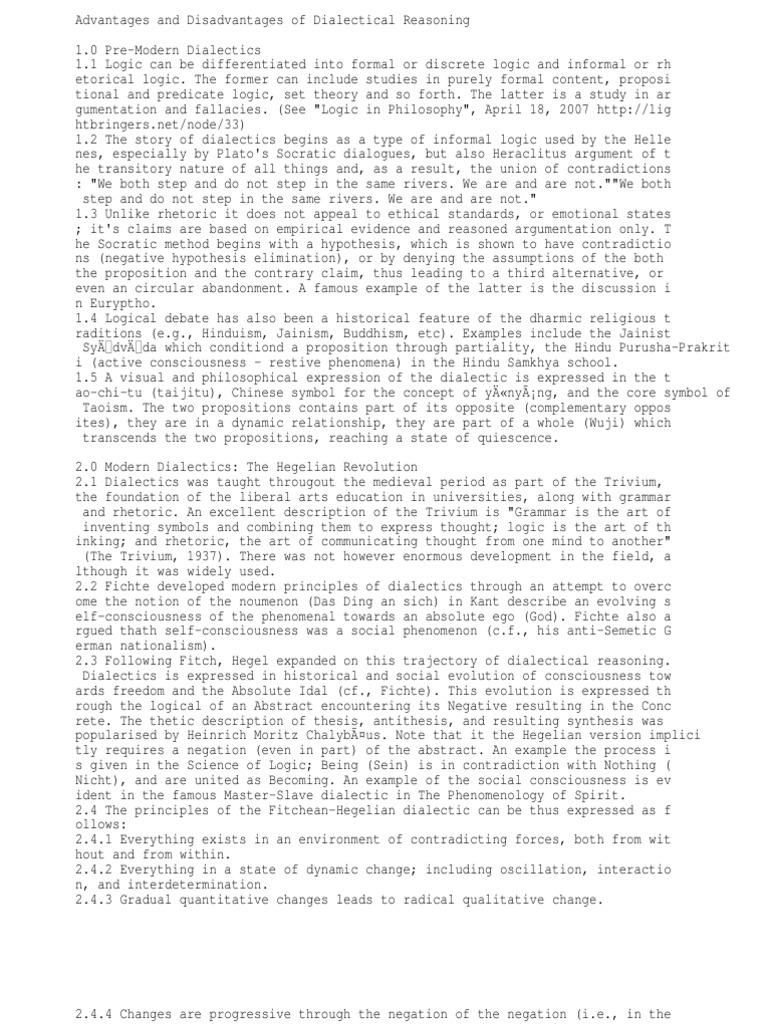 Thesis, antithesis, synthesis image