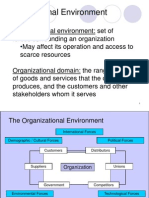 Organizational Environment