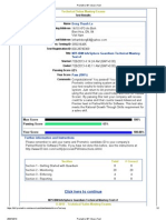 Prometric IBT - Score Test