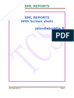 XML Reports With Screen Shots Jainullabuddin B