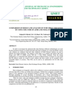 Comparison of Design and Analysis of Tube Sheet Thickness by Using Uhx Code-2