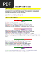 Mixed Conditionals