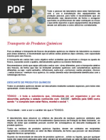 transporte de produtos quimicos