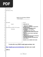 Download Sample California Complaint Against Landlord by Stan Burman SN157857716 doc pdf