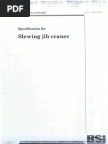 Slew Jib Crane Standards