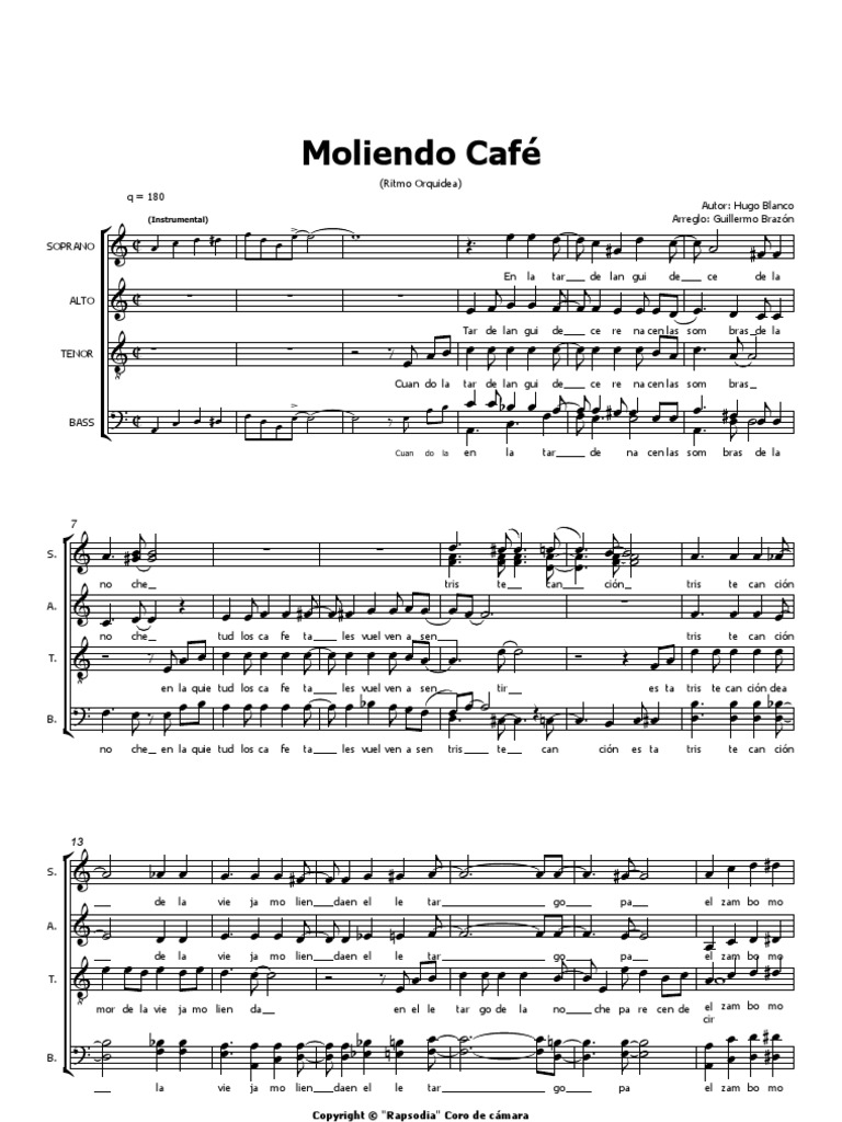 Moliendo Café