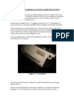 Manual de Cómo Cambiar La Luz Del Cuadro Por Un Neon PDF