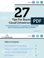 Tips For Buying Cloud Infrastructure: Questions to Ask Potential Providers