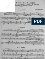 Couperin Pieces en Concert Particellas Cuerdas