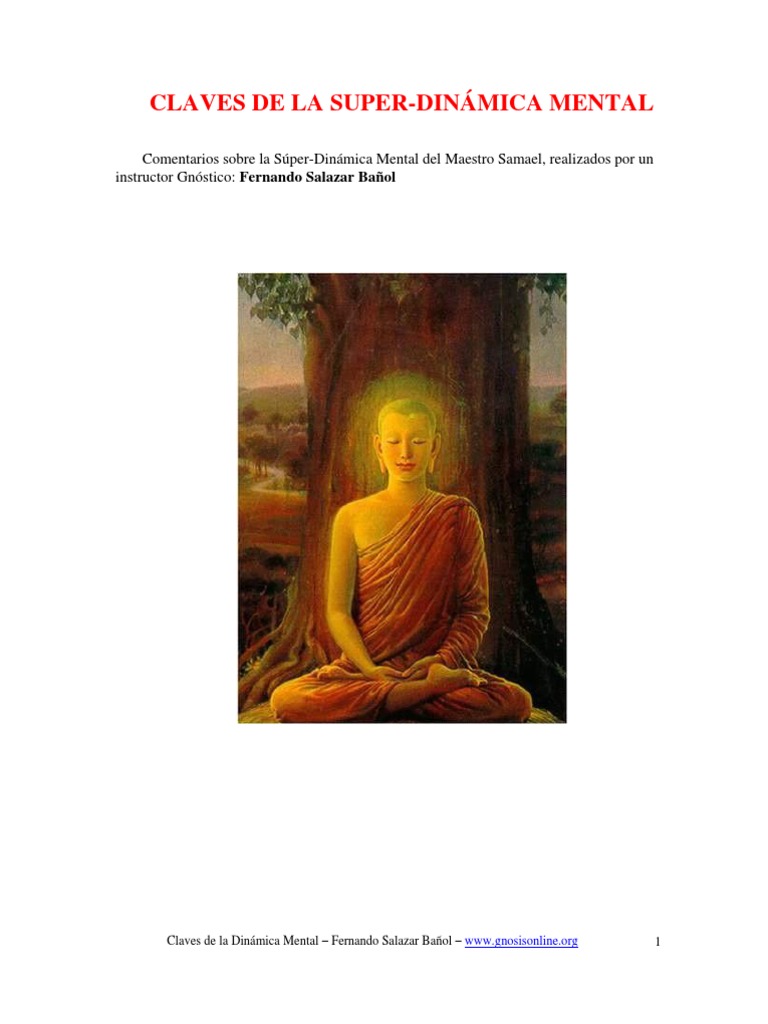Samael Aun Weor Claves de La Dinamica Mental | PDF | Mente | Psique ...
