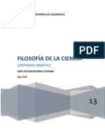 UNAC Filosofía Ciencia