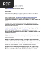 Turning the Tables on Atheists