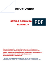 Passive Voice: Stella Sonya Daisy Rombel 5