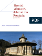 Biserici, Manastiri Si Schituri Din Romania
