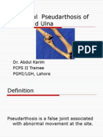 Congenital Psudoarthosis of Radius, Ulna, Clavicle, Congenital Dislocation Radial Head