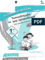 comunicación pruebas