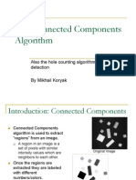 The Connected Components Algorithm: Also The Hole Counting Algorithm & Shape Detection by Mikhail Koryak