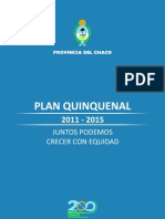 Plan Quinquenal 2010-2015