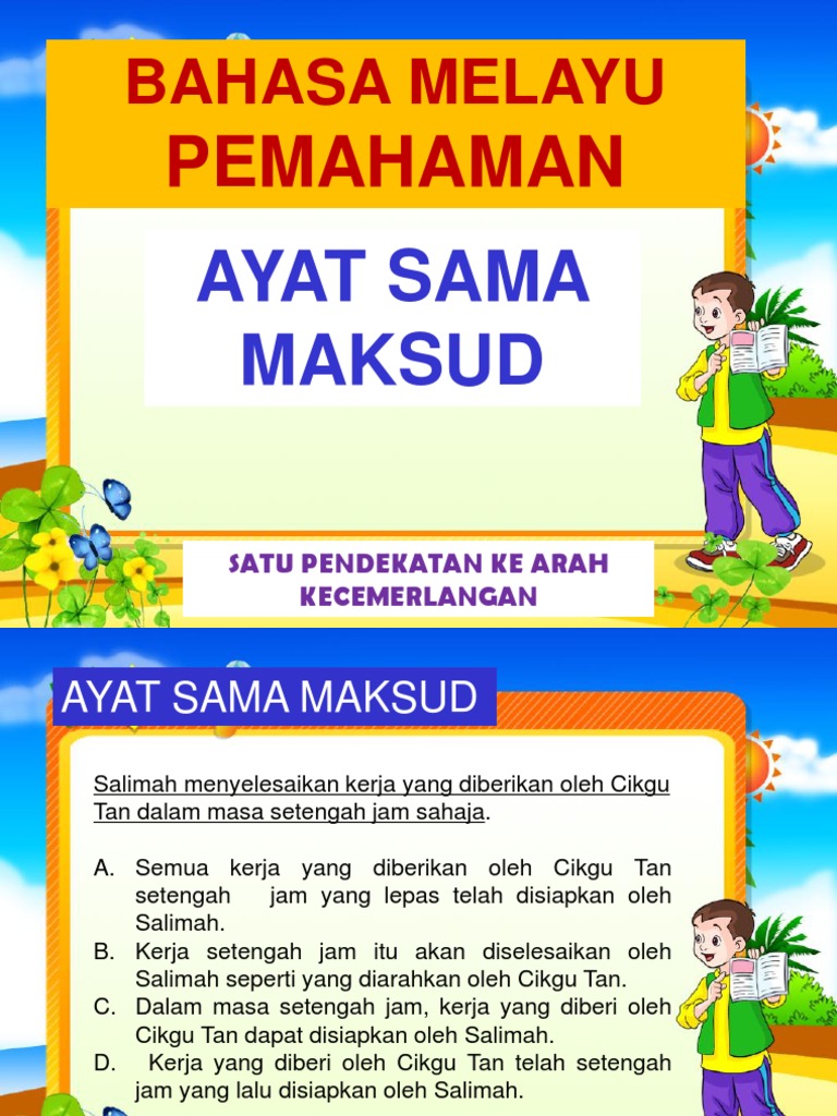 Ayat Sama Maksud Pdf