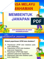 Membentuk Jawapan