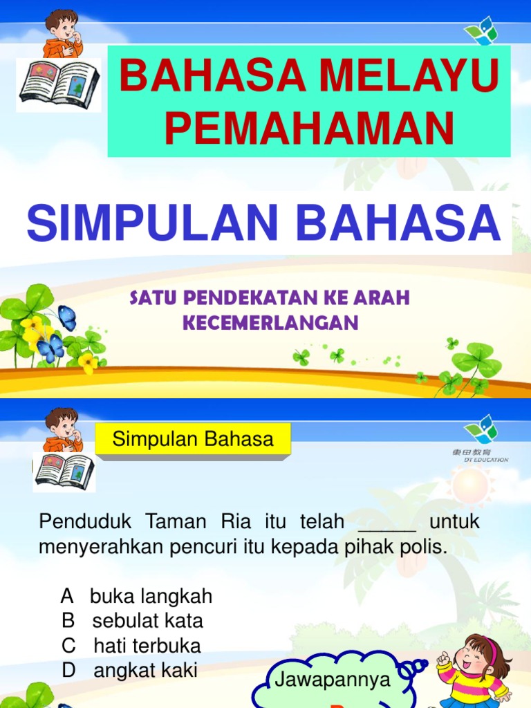 Simpulan Bahasa Pdf