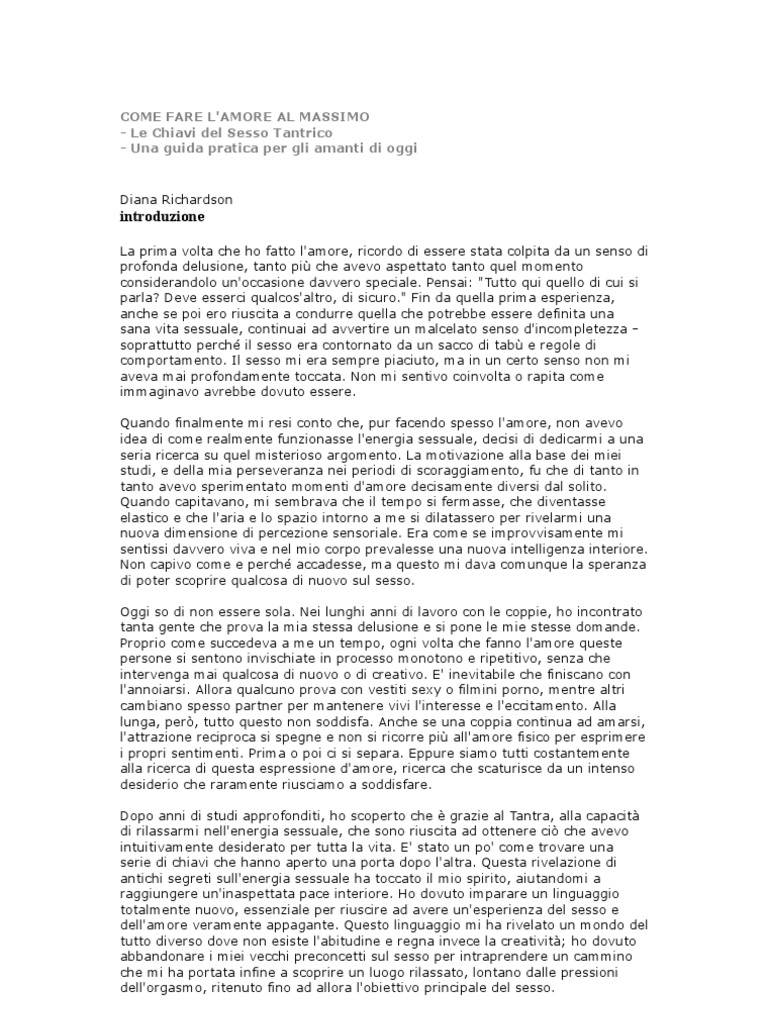 Tantra Come Fare Lamore Al Massimo Le Chiavi Del Sesso