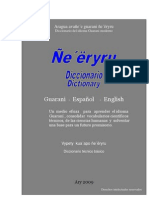 Diccionario Técnico Guarani-Español-Inglés