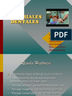 Materiales dentales: historia y clasificación