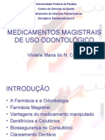 Seminário_Medicamentos Magistrais de Uso Odontológicos