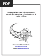 Pedagogía Libertaria en Chile
