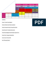 Horario 7to Semestre