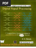 Digital Signal Processing by J.s.chitode