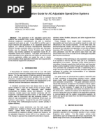 NEMA Application Guide for AC Adjustable Speed Drive Systems