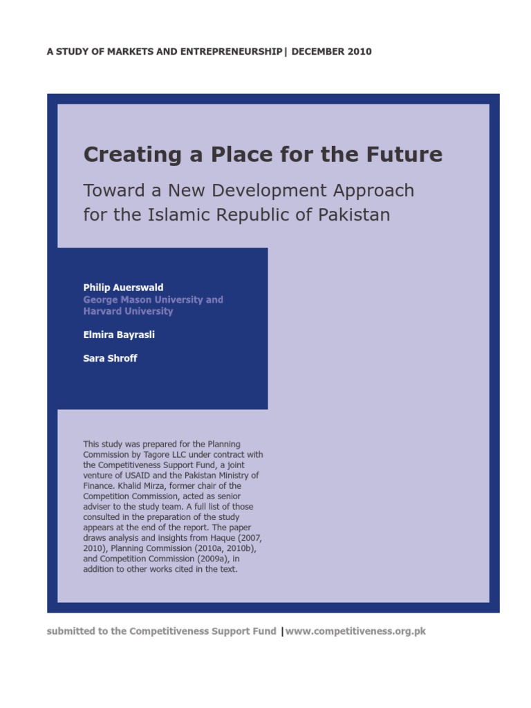 New Development Strategy for Pakistan | PDF | Development Economics ...