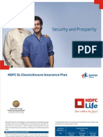 HDFC SL ClassicAssure Insurance Plan