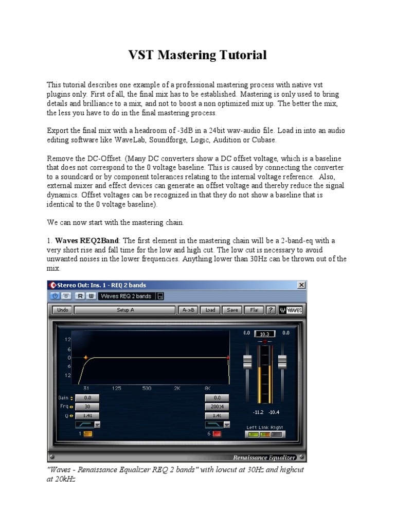 Best free mastering vst plugins