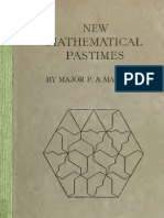 43706797 New Mathematical Pastimes