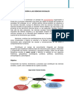 Sesión 1. Introducción A Las Ciencias Sociales: Conocimientos