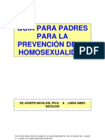 Homosexualidad Guia Padres Nicolosi