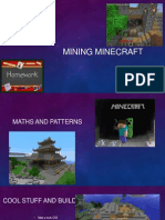 Mining Minecraft: Homing Homework Time!