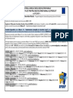 ANUNTUL Privind CEREREA Permananta de PROIECTE Finantate Prin FEADR, Incepand Cu 1 Martie 2012, Pentru Masura 41