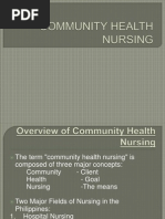 Download Community Health Nursing Ppt by Bunzay Geline SN157990538 doc pdf