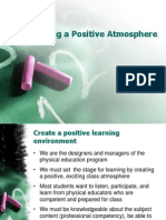 Creating A Positive Atmosphere