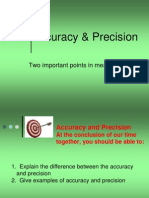 Accuracy & Precision: Two Important Points in Measurement
