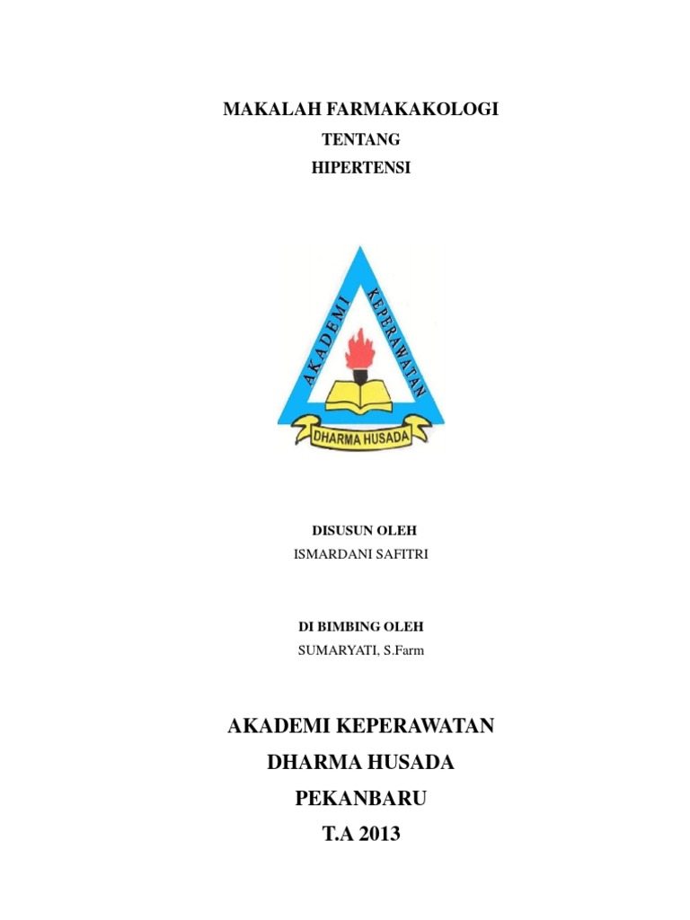 Makalah Hipertensi Lengkap Contoh Makalah