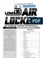 ARB Vehicle Application Chart: 4X4 Accessories