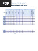 grelha observação leitura
